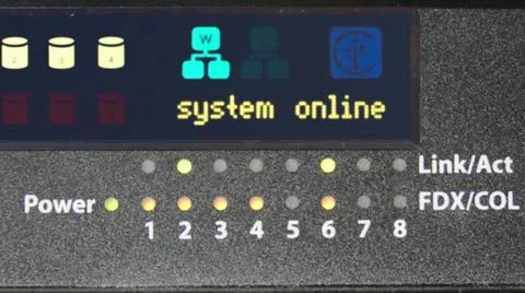 Advanced Router Stock Footage 12095738