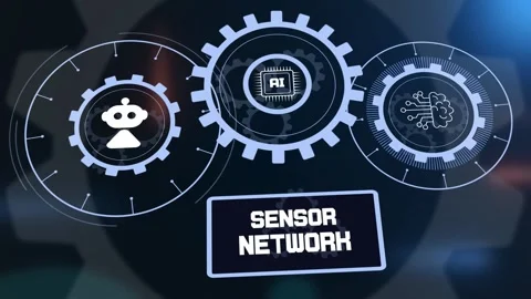 Advanced Sensor Network Real Time Data Industrial Automation Connectivity Vidéo 325762979