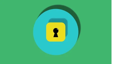 Advanced Tech Security Lock – Smart Protection for Home &amp; Office Stock Footage 314932399