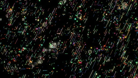 Advanced Technology Concept Visualization: Circuit Board CPU Processor Microchip Stock Footage 154331212