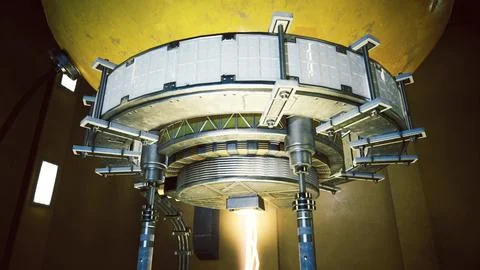 Advanced technology on display in a laboratory setting with intricate details Stock Illustration