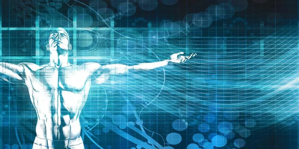 Advanced Technology Expertise Background Showcasing Professional Development Illustrazione stock