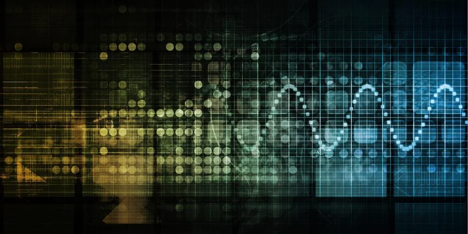 Advanced Technology As A It Concept Stock Illustration