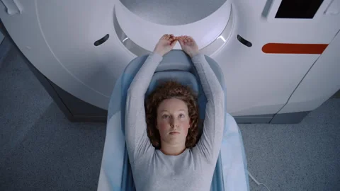Advanced tools scan body and brain for detailed examination Stock Footage 263869947