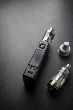 Advanced vaping device, E-cigarette Stock Photos