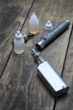 Advanced vaping device Stock Photos