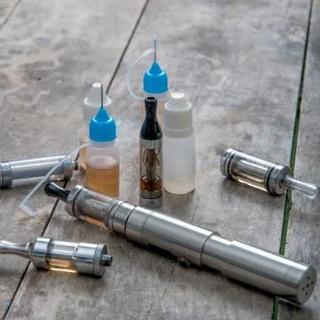 Advanced vaping device Stock Photos