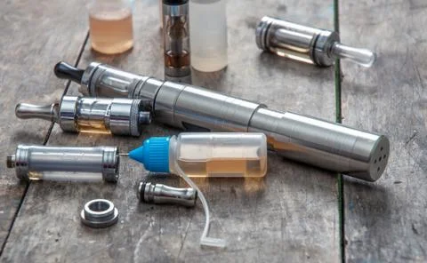 Advanced vaping device Stock Photos