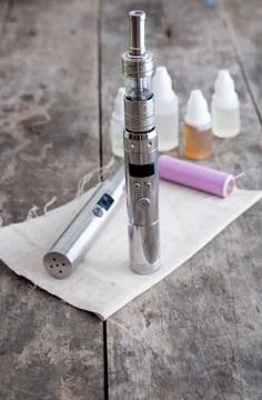 Advanced vaping device Stock Photos