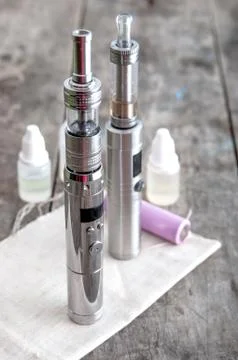 Advanced vaping device Stock Photos