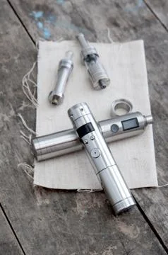 Advanced vaping device Stock Photos