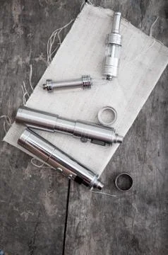 Advanced vaping device Stock Photos