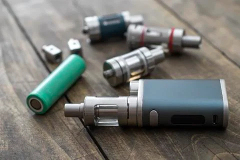 Advanced vaping device Stock Photos