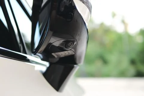 Advanced vehicle camera technology modern automotive environment close-up i.. Stock Photos