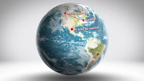 Advanced World Connections 스톡 After Effects