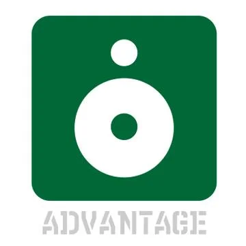 Advantage concept icon on white Stock Illustration