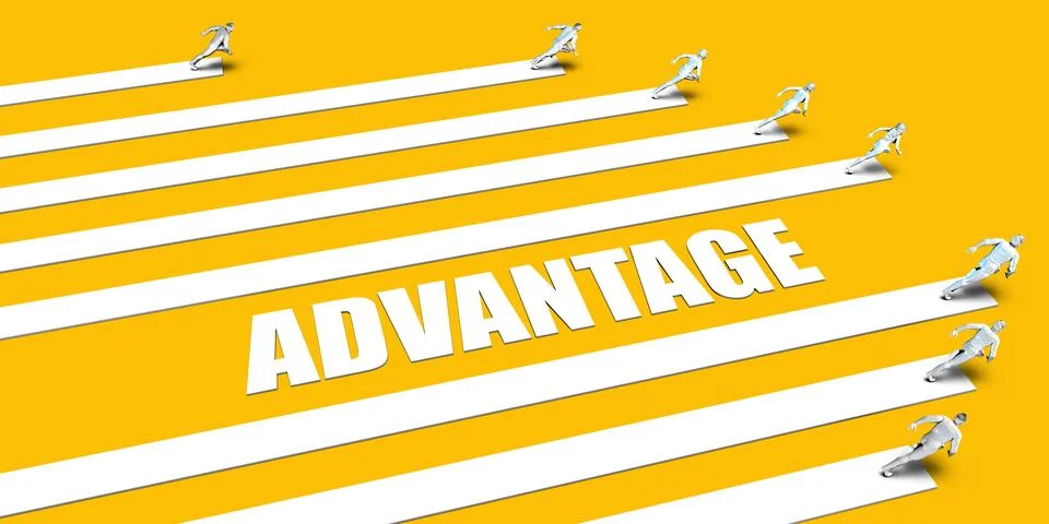 Advantage Concept Stock Illustration