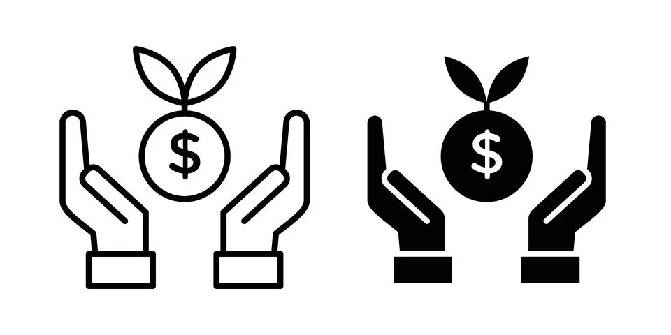 Advantage icon bundle for website design projects Stock Illustration