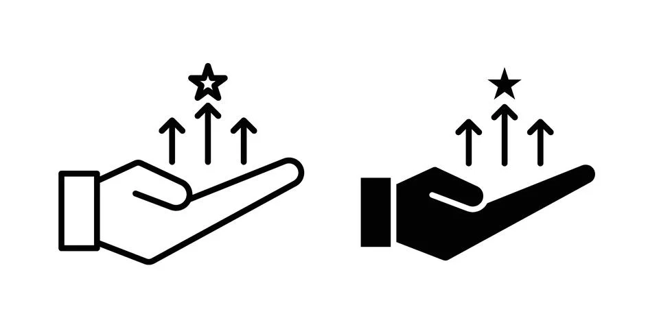 Advantage icon for web projects Stock Illustration