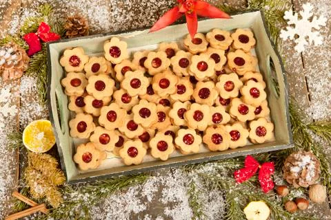 Advent biscuit Stock Photos