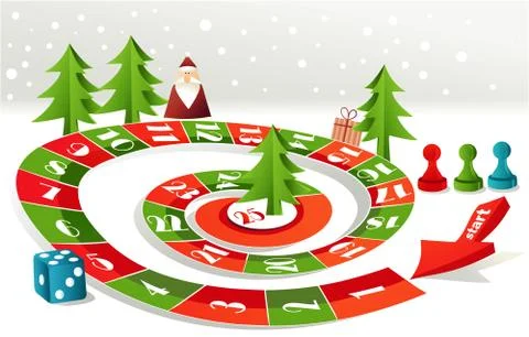 Advent calendar Stock Illustration