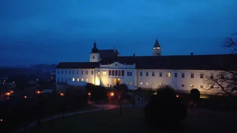 Advent market in enns Stock Footage 323686574