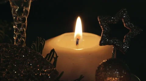 Advent wreath Stock Footage 45113737