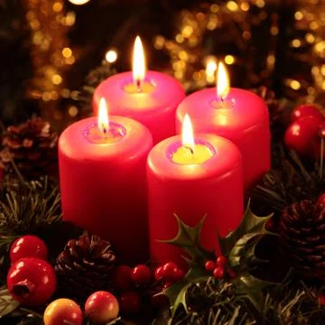 Advent wreath Stock Photos
