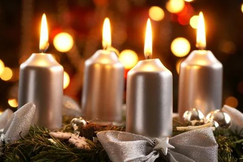 Advent wreath Stock Photos