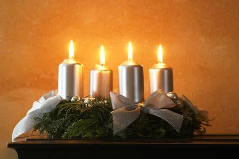 Advent wreath Stock Photos