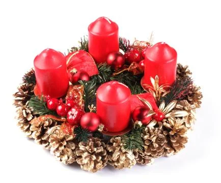 Advent wreath Stock Photos