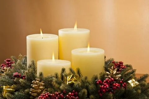 Advent wreath Stock Photos