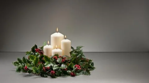 Advent wreath Stock Photos