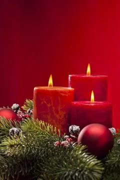 Advent wreath Stock Photos