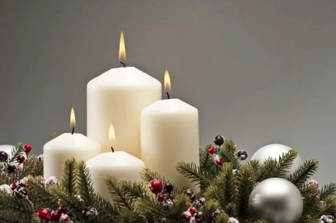 Advent wreath Stock Photos