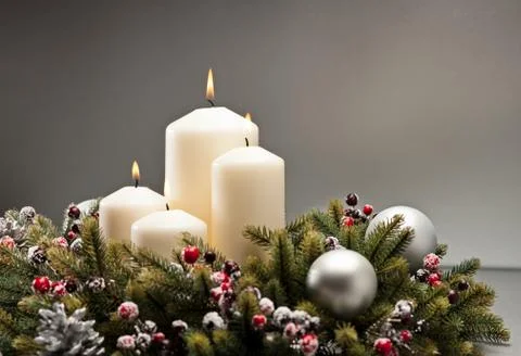 Advent wreath Stock Photos