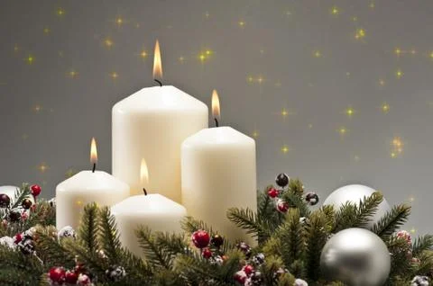 Advent wreath Stock Photos