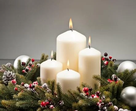 Advent wreath Stock Photos