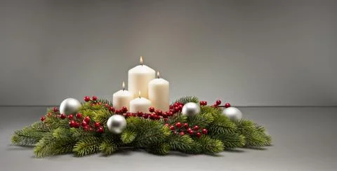 Advent wreath Stock Photos