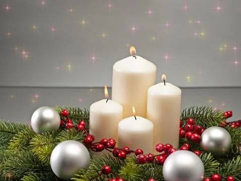 Advent wreath Stock Photos