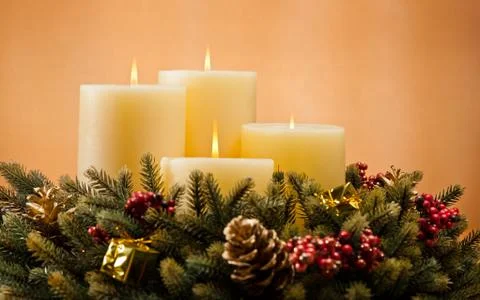 Advent wreath Stock Photos