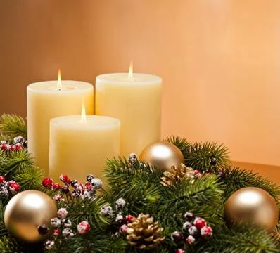 Advent wreath Foto stock