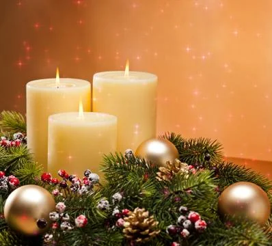 Advent wreath Stock Photos