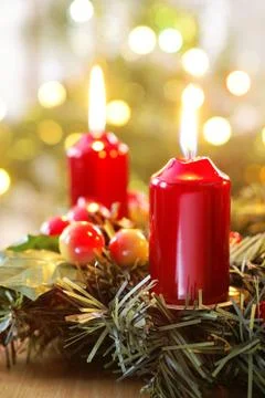 Advent wreath Stock Photos