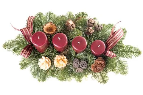Advent wreath Stock Photos