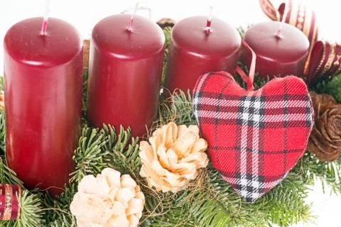 Advent wreath Stock Photos