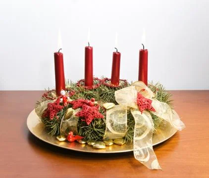 Advent wreath Stock Photos
