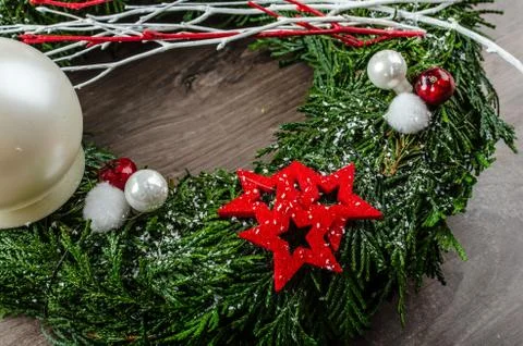 Advent wreath Foto stock
