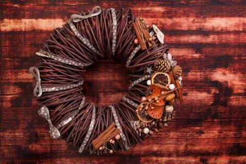 Advent wreath. Stock Photos