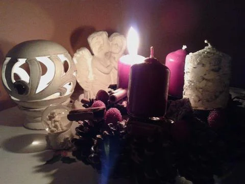 Advent wreath Stock Photos